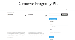 Desktop Screenshot of darmoweprogramy.pl